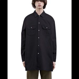 Acne Studio Santos Twill Oversized Shirt